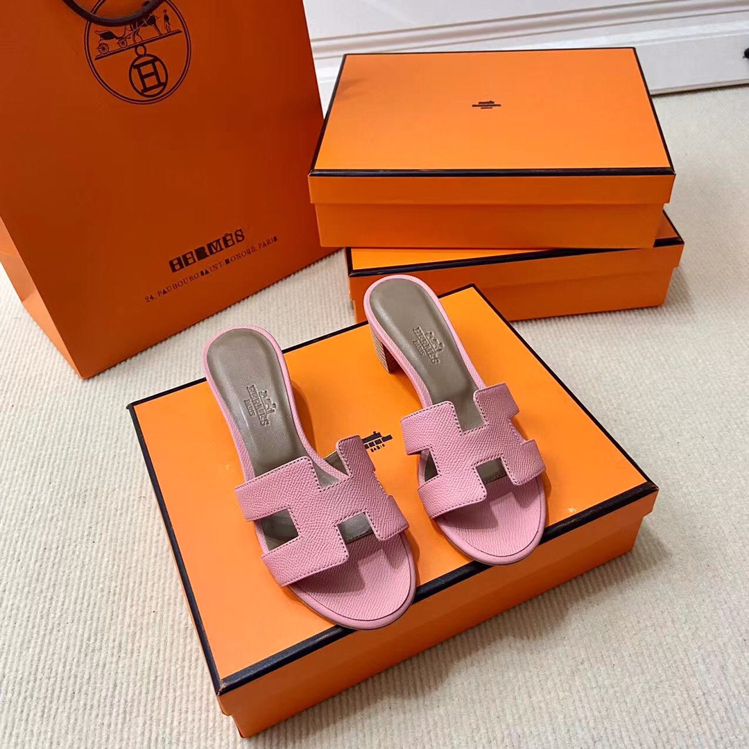 에르메스 올수공 오아시스 슬리퍼 샌들 앱송 45